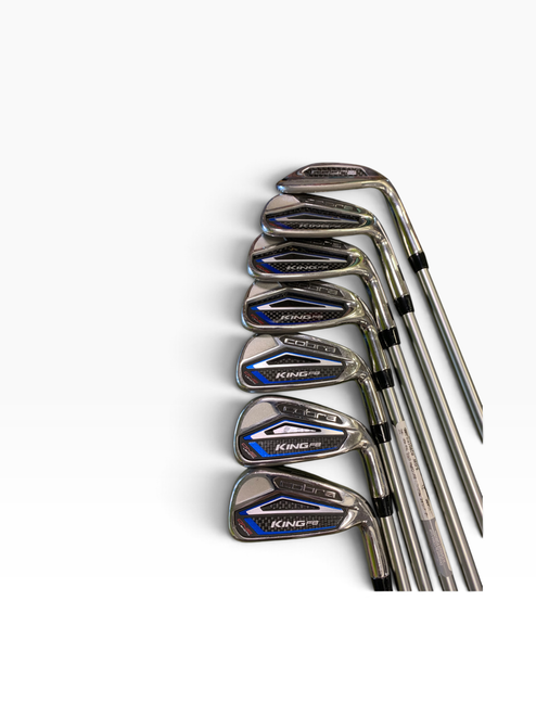 Vist Large View of Product Image Which is Used Cobra KING F8 Mens Iron Set RH 5I-GW/AW