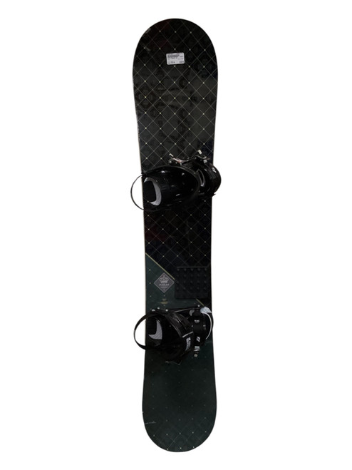 Vist Large View of Product Image Which is Used Forum GRUDGE Mens Board/Bindings Black 154 cm