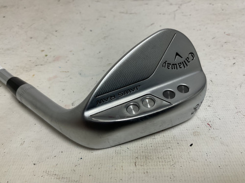 Vist Large View of Product Image Which is Used Callaway JAWS RAW Golf Wedge Mens RH 56 Degree