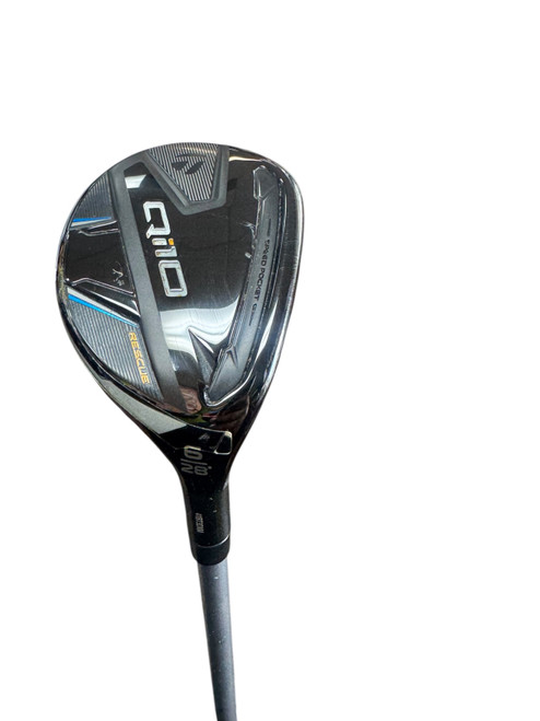 Vist Large View of Product Image Which is Used Taylormade QI10 RESCUE Mens Hybrid Club RH 6 Hybrid
