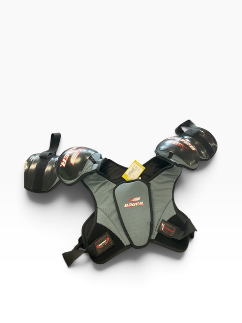 Vist Large View of Product Image Which is Used Bauer SP300 SHOULDER PADS Senior Shoulder Pads XL