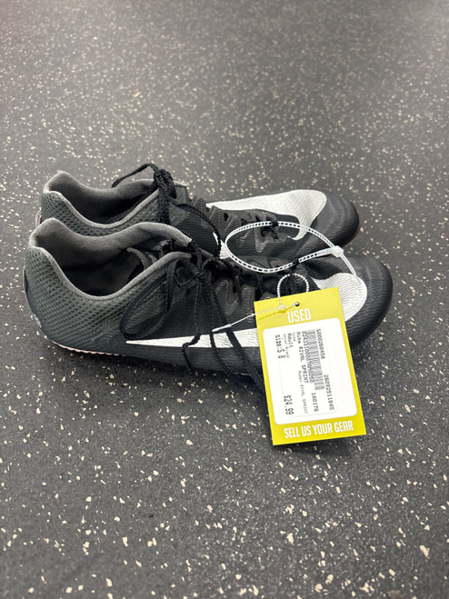 Vist Large View of Product Image Which is Used Nike RIVAL SPRINT Track & Field Cleats Adult Black Senior 8
