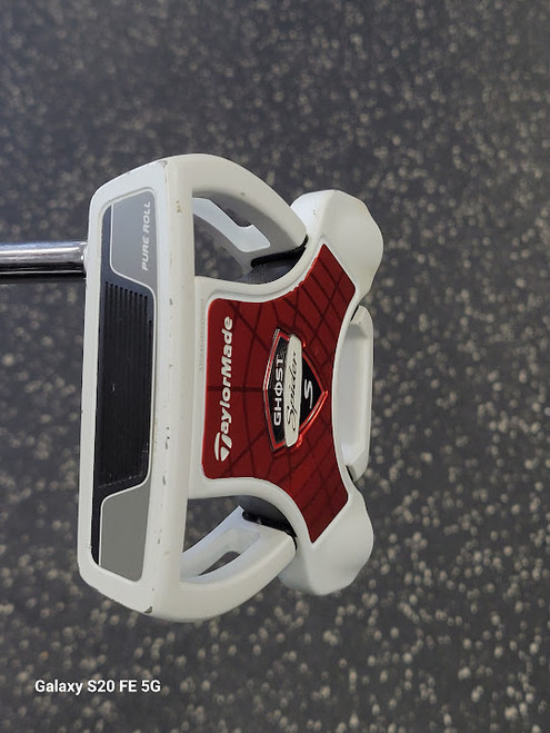 Vist Large View of Product Image Which is Used Taylormade GHOST SPIDER S Mens Putter RH