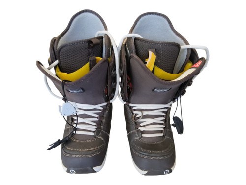 Vist Large View of Product Image Which is Used Burton HAIL Mens Snowboard Boots Brown Senior 9