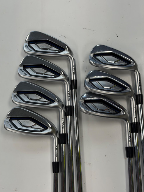 Vist Large View of Product Image Which is Used Ping G440 BLACK DOT Mens Iron Set RH 4I-GW/AW
