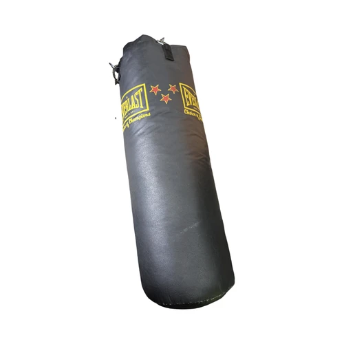 Vist Large View of Product Image Which is Used Everlast 60LB HEAVY BAG Boxing Heavy Bag Black 60 lb