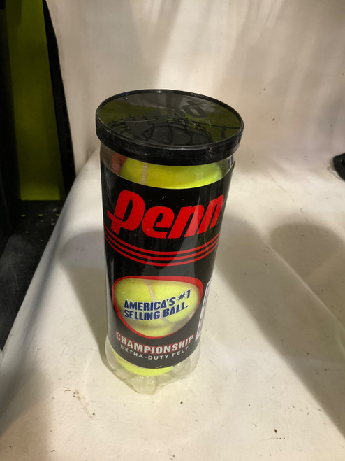 Vist Large View of Product Image Which is Used Penn TENNIS BALLS 3-ball Tennis Canister
