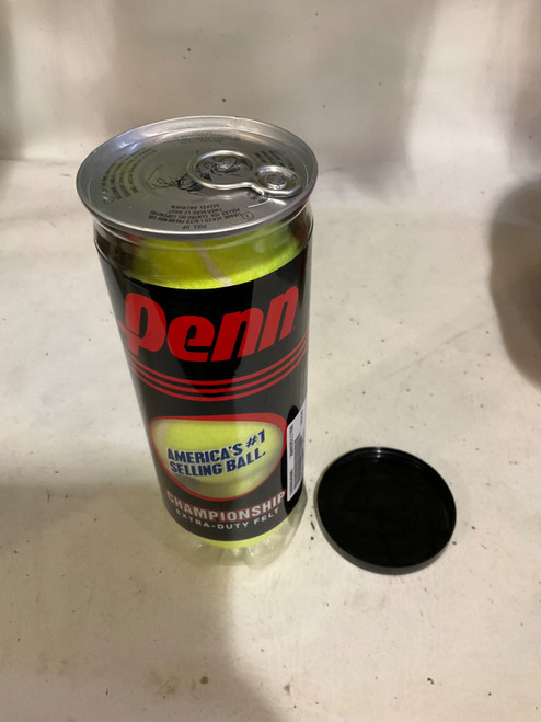Vist Large View of Product Image Which is Used Penn TENNIS BALLS 3-ball Tennis Canister