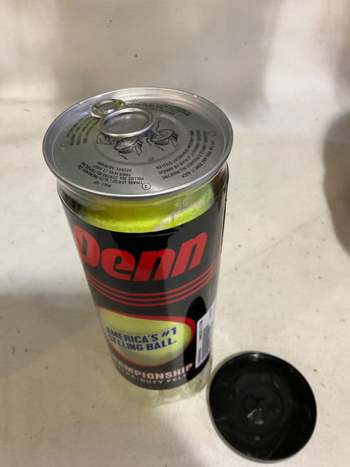 Vist Large View of Product Image Which is Used Penn TENNIS BALLS 3-ball Tennis Canister