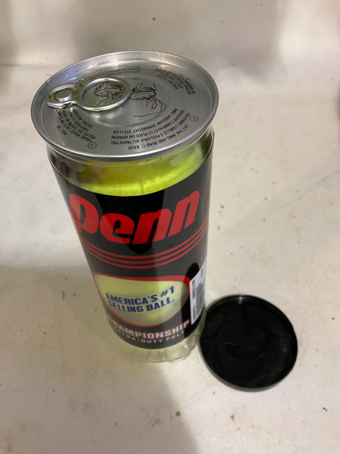 Vist Large View of Product Image Which is Used Penn TENNIS BALLS 3-ball Tennis Canister
