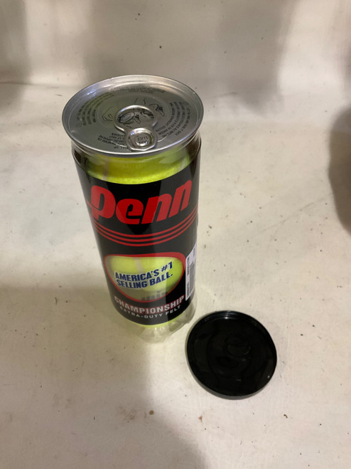 Vist Large View of Product Image Which is Used Penn TENNIS BALLS 3-ball Tennis Canister