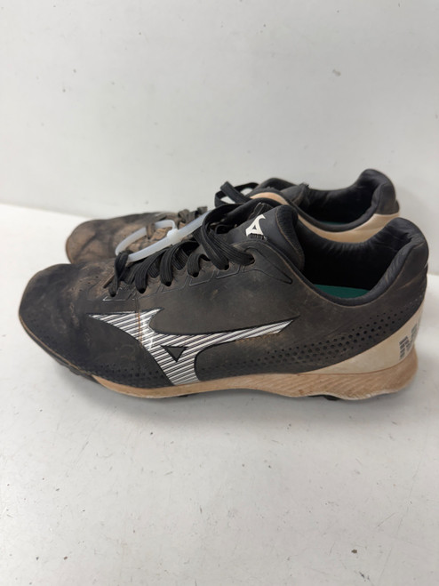 Vist Large View of Product Image Which is Used Mizuno FRANCHISE LOW BB/SB Cleats Black Junior 04