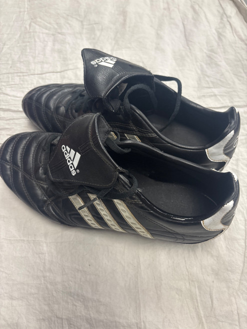 Vist Large View of Product Image Which is Used Adidas Soccer Cleats Black Senior 9