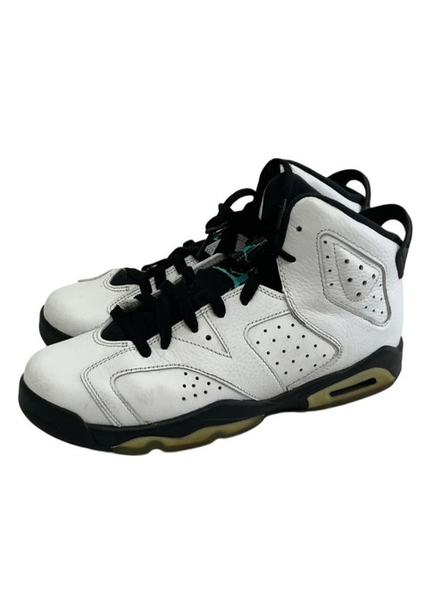 Vist Large View of Product Image Which is Used Nike Retro 6 GS 7 Youth Basketball Shoes White