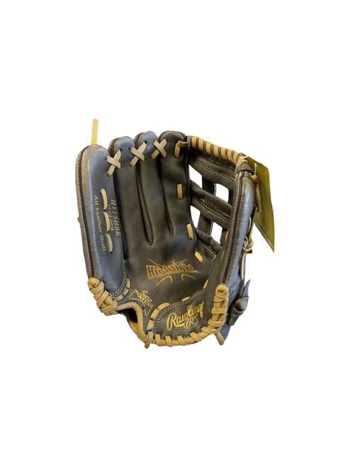 Vist Large View of Product Image Which is Used Rawlings HIGHLIGHT SERIES BB/SB Glove LH Throw Brown 11 1/2"