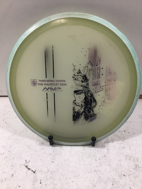 Vist Large View of Product Image Which is Used Axiom ECLIPSE CRAVE Disc Golf Driver White 172g
