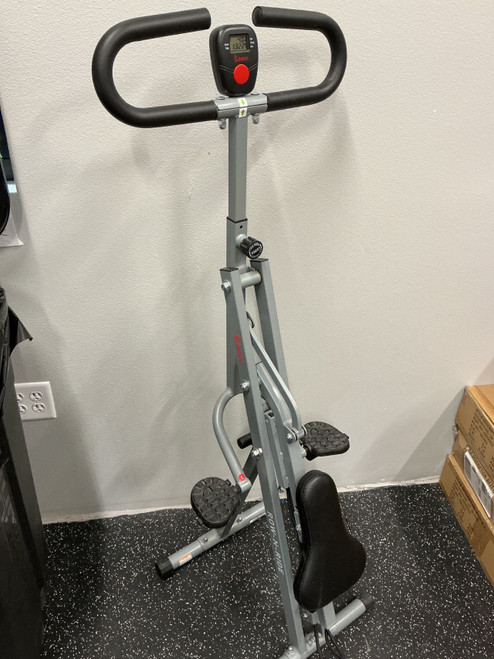 Vist Large View of Product Image Which is Used Sunny ROW-N-RIDE Adj Squat Machine 