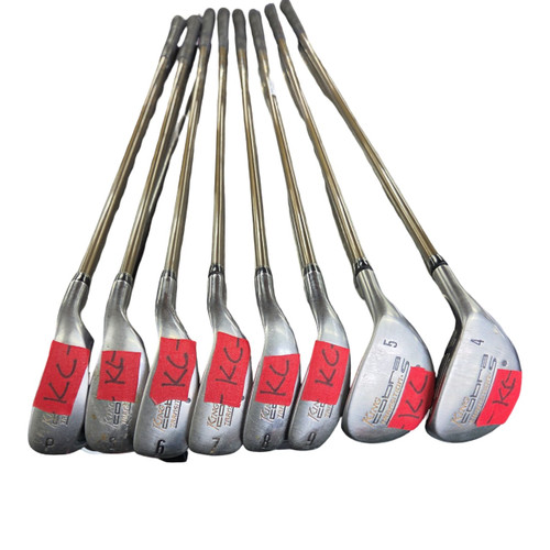 Vist Large View of Product Image Which is Used KING COBRA 8 CLUBS 4-9 SW Mens Package Set RH Brown 8 Piece
