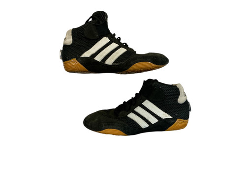 Vist Large View of Product Image Which is Used Adidas Wrestling Shoes Black Junior 03
