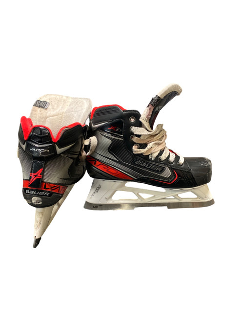 Vist Large View of Product Image Which is Used Bauer VAPOR X2.7 SKATE Senior Goalie Skate Senior 7.5