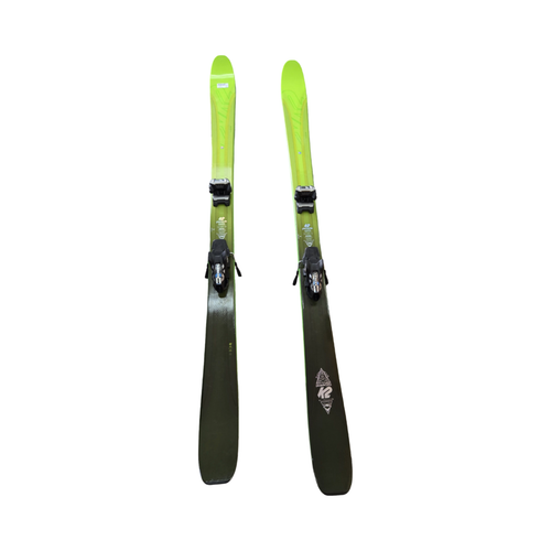 Vist Large View of Product Image Which is Used K2 PINNACLE 95 W/GRIFFON ID 13 BINDINGS Mens DH Ski/Binding Green 191 cm