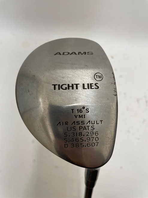 Vist Large View of Product Image Which is Used Adams Golf TIGHT LIES AIR ASSAULT Mens Fairway Wood RH 3 Wood