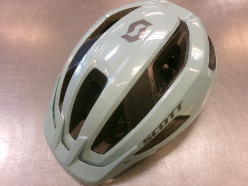 Vist Large View of Product Image Which is Used Scott HELMET Bike Helmet Carolina Blue M/L
