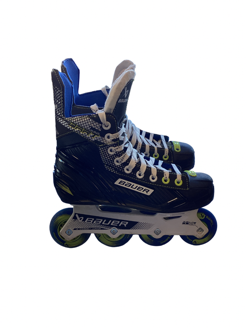 Vist Large View of Product Image Which is Bauer DART Senior Rec Fitness Skates Black Senior 5