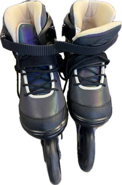 Vist Large View of Product Image Which is Used STORY Senior Rec Fitness Skates Black Senior 8
