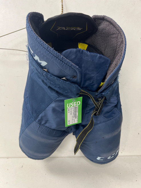 Vist Large View of Product Image Which is Used CCM SUPER TACKS Youth Pant Navy Blue LG