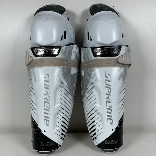 Vist Large View of Product Image Which is Used Bauer SUPREME IGNITE Shin Guards 12"