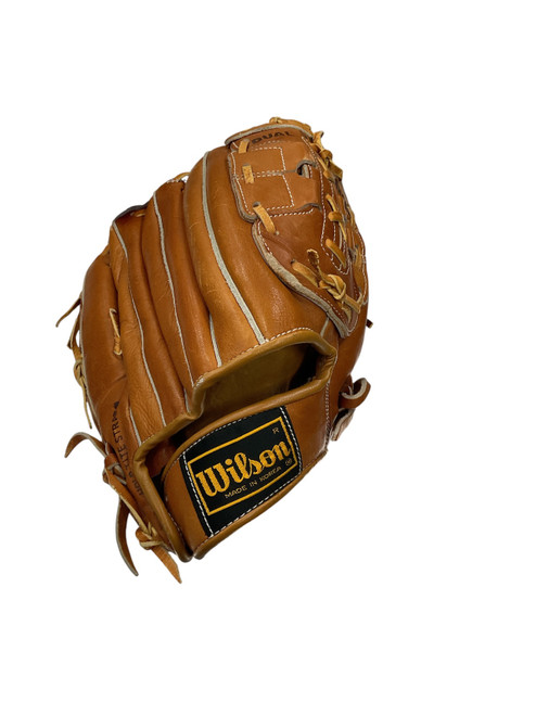 Vist Large View of Product Image Which is Used Wilson PRO SPECIAL A2154 BB/SB Glove RH Throw Brown 12"