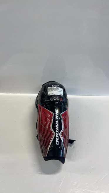 Vist Large View of Product Image Which is Used Sher-wood CODE S/G Youth Shin Guards None 8"