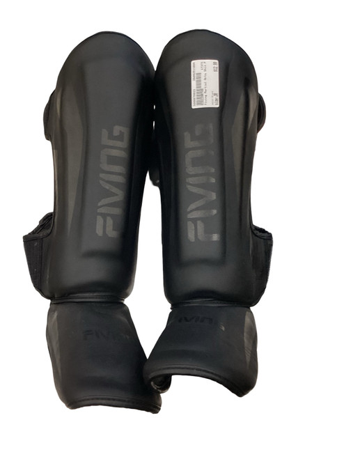 Vist Large View of Product Image Which is Used Martial Arts Shin Pads Black Junior