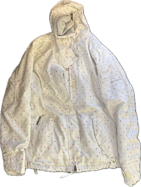 Vist Large View of Product Image Which is Used Billabong Outerwear Heavy Jacket W White XS