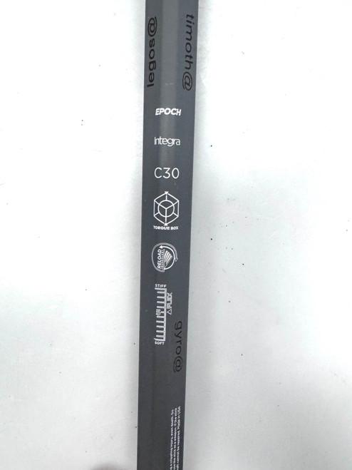 Vist Large View of Product Image Which is Used Epoch DRAGONFLY INTEGRA Mens Atk/Mid LAX Shaft Grey