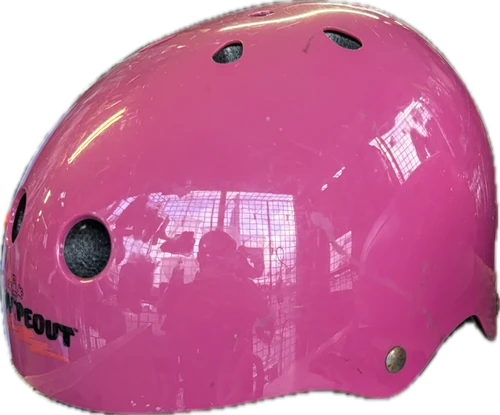 Vist Large View of Product Image Which is Used Skateboard Helmet Pink One Size