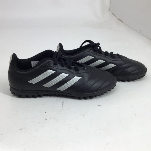 Vist Large View of Product Image Which is Used Adidas GOLETTO JR 2.5 TURF SHOE Soccer Turf Shoes Black Junior 02.5