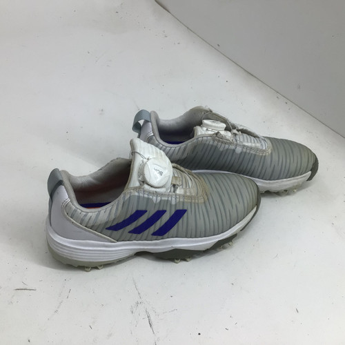 Vist Large View of Product Image Which is Used Adidas CODECHAOS BOA JR 1.5 GOLF SHOES Jr Golf Shoes Grey Junior 01.5