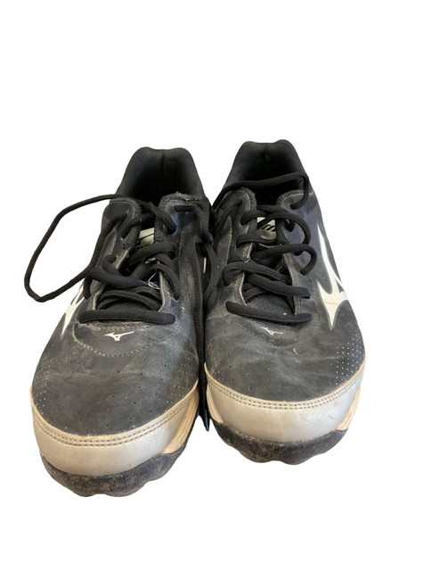 Vist Large View of Product Image Which is Mizuno, CLEATS, BB/SB, Cleats, Black, Senior, 7.5
