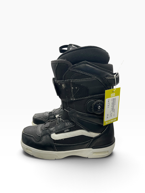 Vist Large View of Product Image Which is Used Vans MATLOCK Mens Snowboard Boots Black Senior 10.5