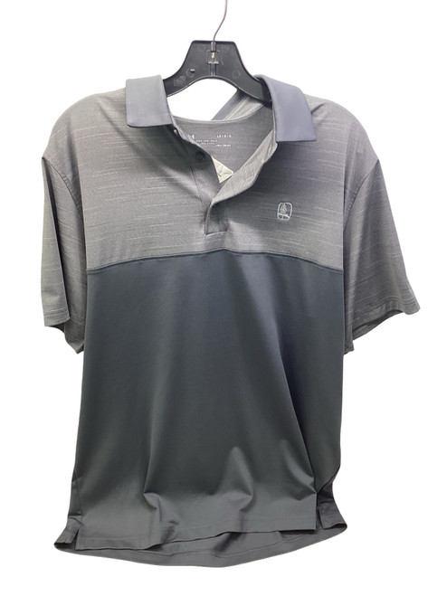 Vist Large View of Product Image Which is Used Under Armour S.S. Golf Shirt M Grey LG