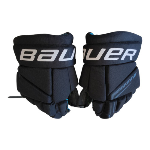 Vist Large View of Product Image Which is Used Bauer GLOVES Junior Gloves Black 9"