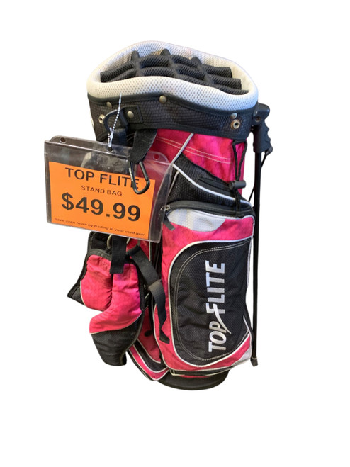 Vist Large View of Product Image Which is Used Top Flite STAND BAG Womens Stand Bag Pink