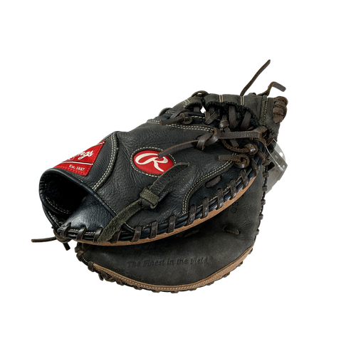 Vist Large View of Product Image Which is Used Rawlings 32.5 PREMIUM SERIES CATCHERS BB/SB Catchers RH Throw Black 32 1/2"