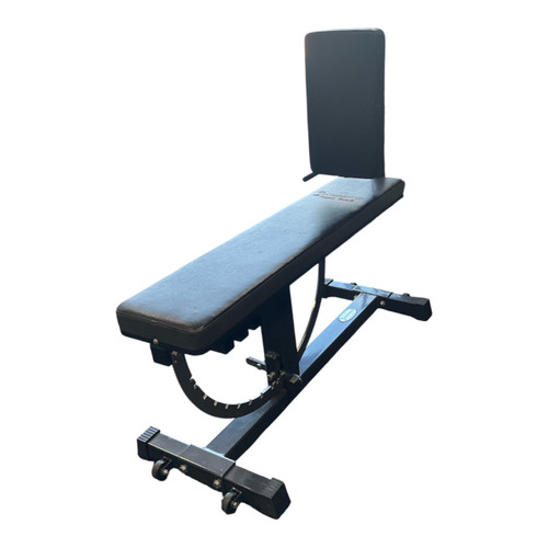Vist Large View of Product Image Which is Used IRON MASTER BENCH  W/ ATTACHMENTS Olympic Bench