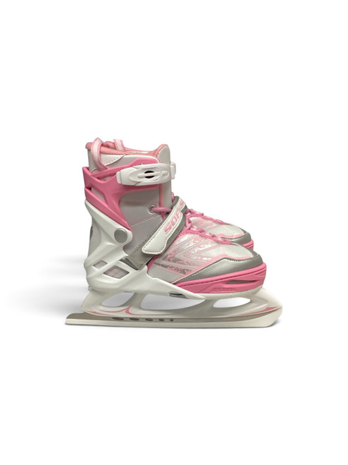 Vist Large View of Product Image Which is Used Jackson SOFTEC Girls Softboot Skate Pink Adjustable