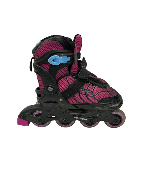 Vist Large View of Product Image Which is Used Schwinn SCHWINN QUALITY Junior Roller Quad Skates Pink Junior 04