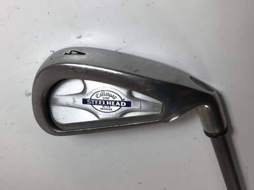 Vist Large View of Product Image Which is Used Callaway STEELHEAD X-14 Mens Individual Iron RH 4 Iron