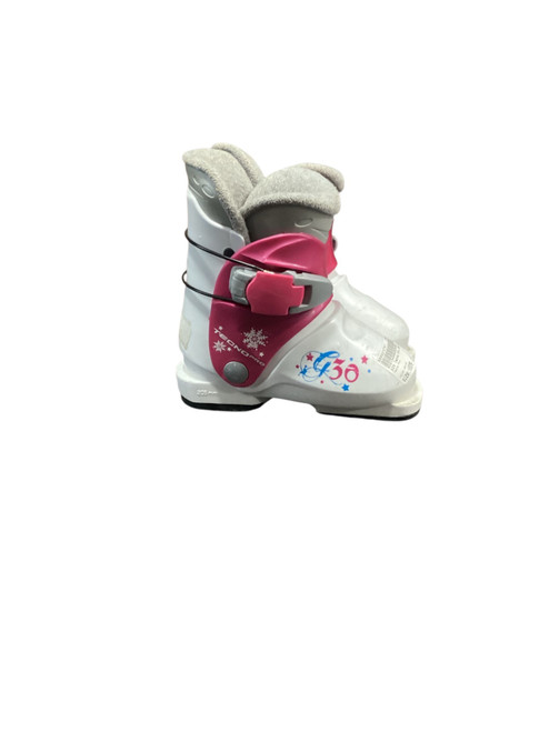 Vist Large View of Product Image Which is Used Tecno Pro G30 Girls DH Ski Boot White 165 MP - Y09